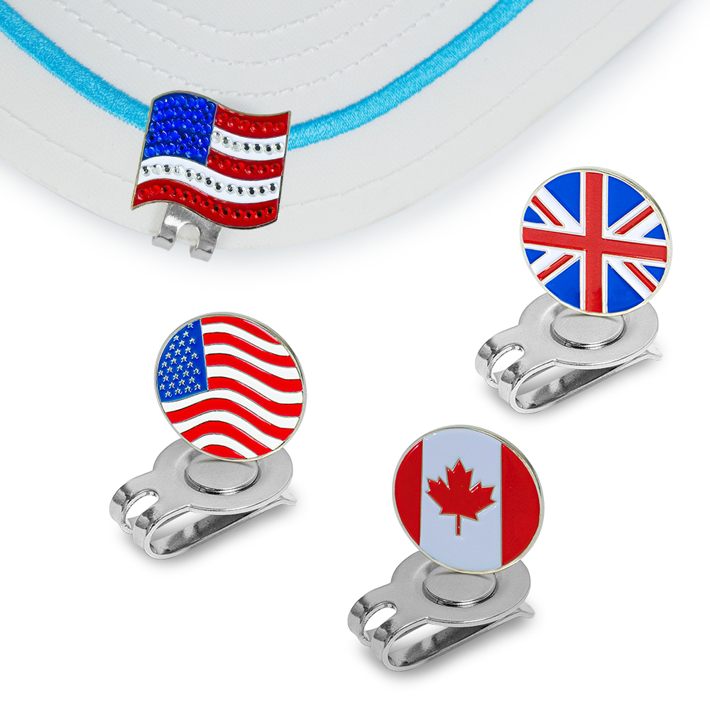Men'S Accessories Uk - Caiton 4-delige golf petclips magnetische ballmarkers,