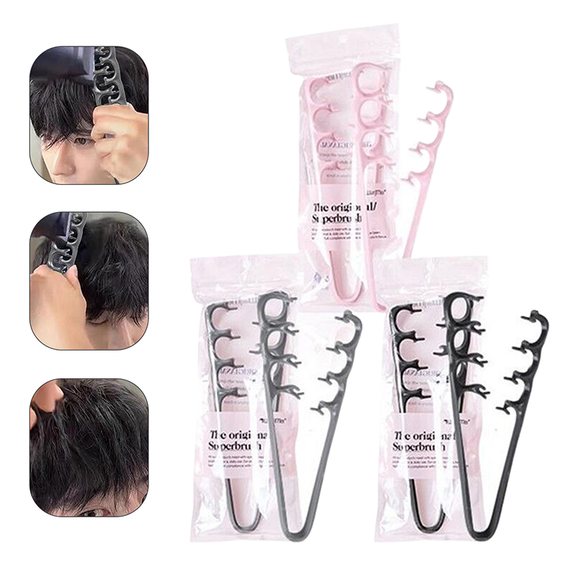 Men'S Accessories Uk - 1pcs Volumizing Grove Haar Styling Kam