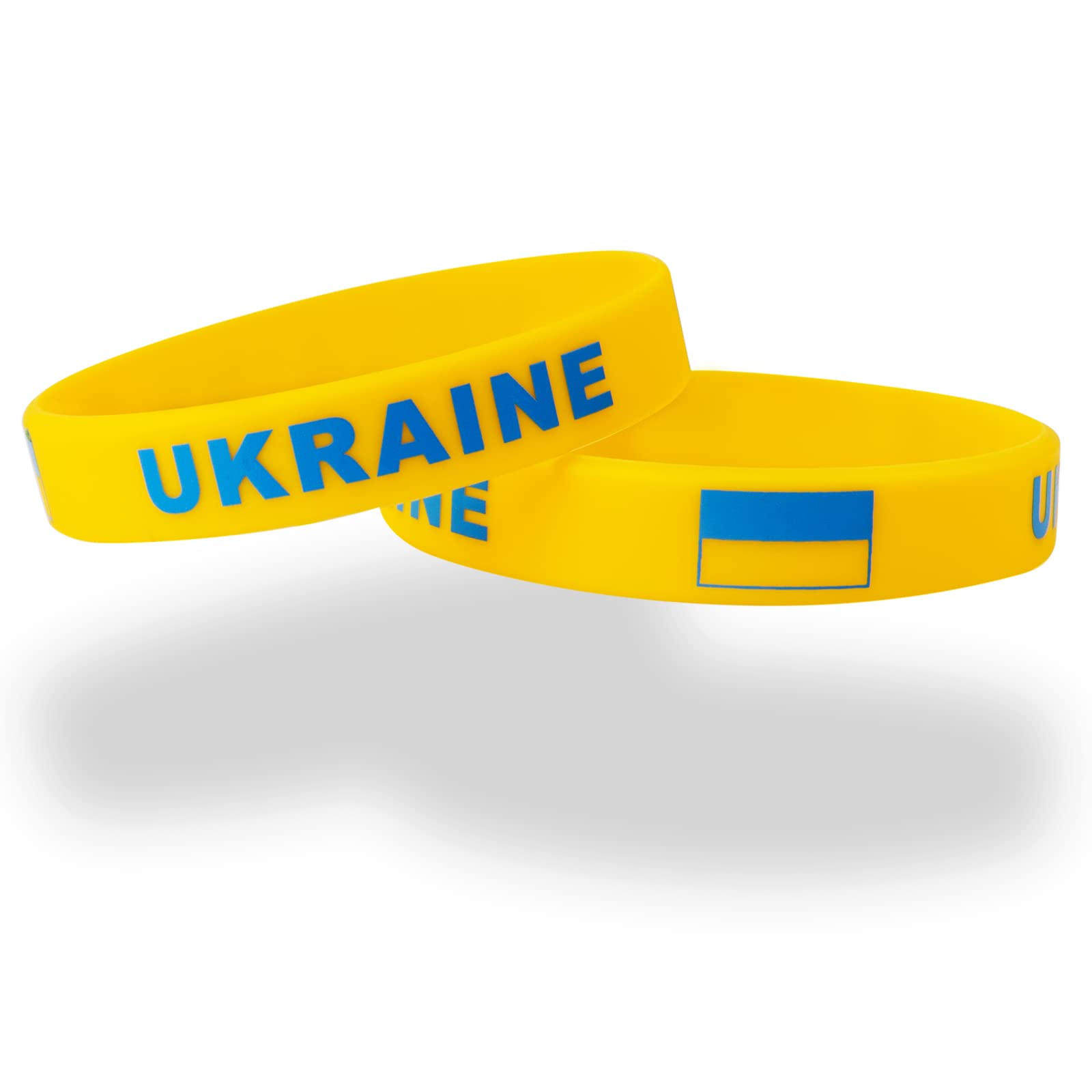 Men'S Accessories Uk - 2 stks Oekraïne Vlag Armband Siliconen