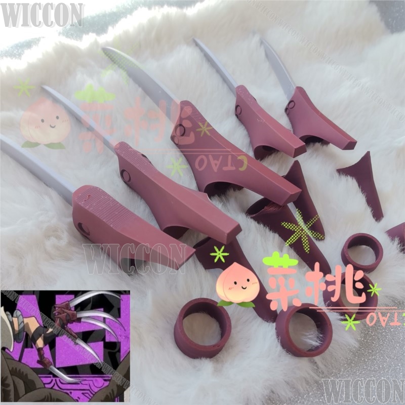 Men Accessories Ring And Bracelet - Jabber Wonger Anime Gachiakuta Cosplay Kostuum