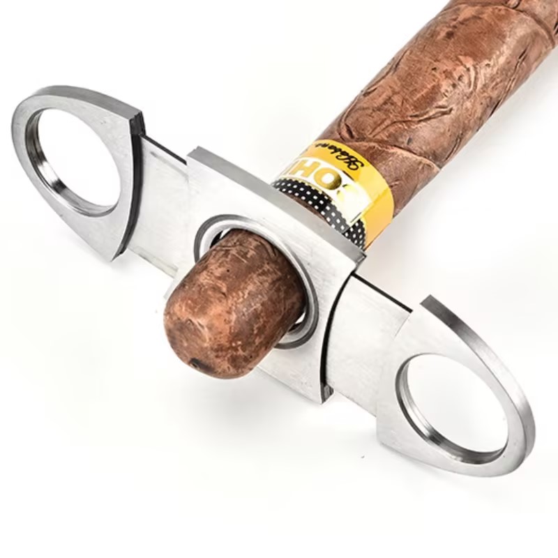 Cigar Cutter Set - Roestvrijstalen sigarenknipper Metaal Klassieke snijder Guillotine