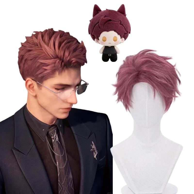 Men Accessories For Suit - Valko Pruik Game Love en Deepspace