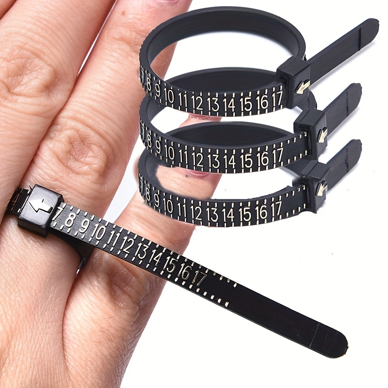 Men Accessories Hk - 1pc Ring Sizer, officieel UK/US/EU/HK/JP ringmaatmeetinstrument