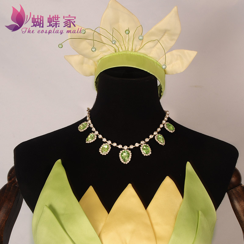 Prinses Tiana Jurk Cosplay Kos - Men Accessories Pack recensie en prijs