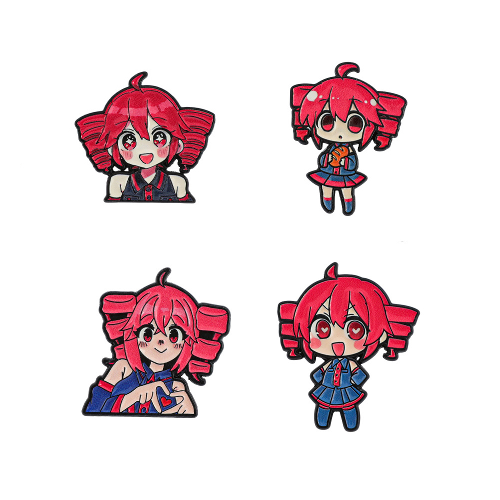 4 stuks Anime Schattige Cartoo - Lapel Pin Enamel recensie en prijs