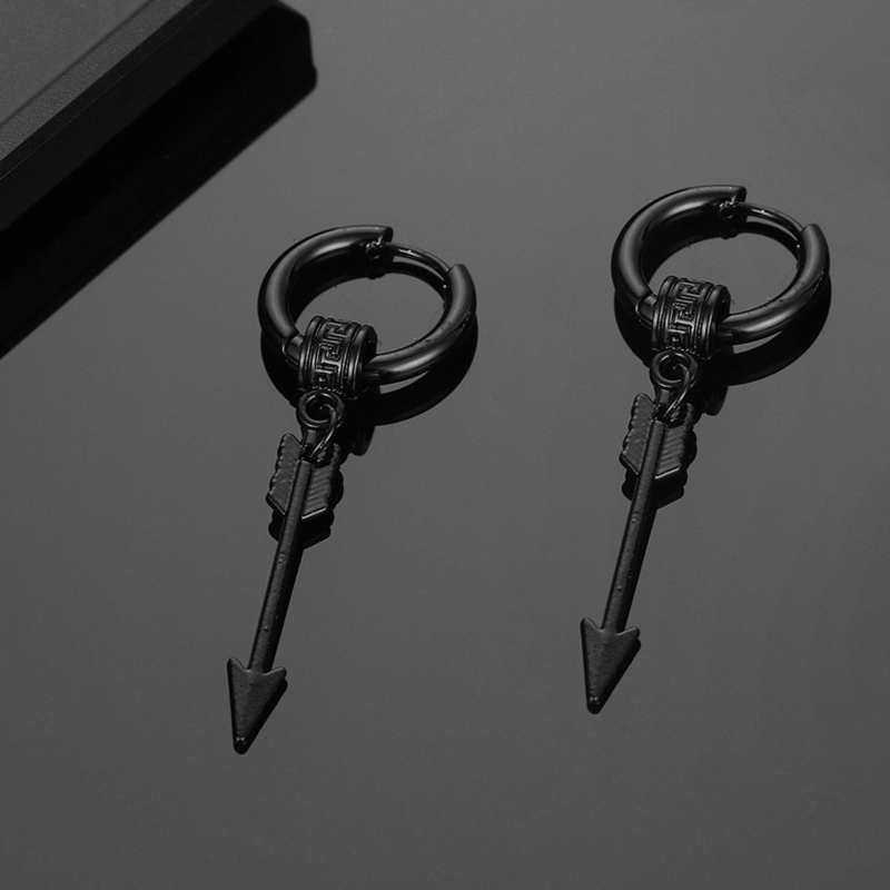 1 paar punk roestvrijstalen oo - Men Accessories Pack recensie en prijs