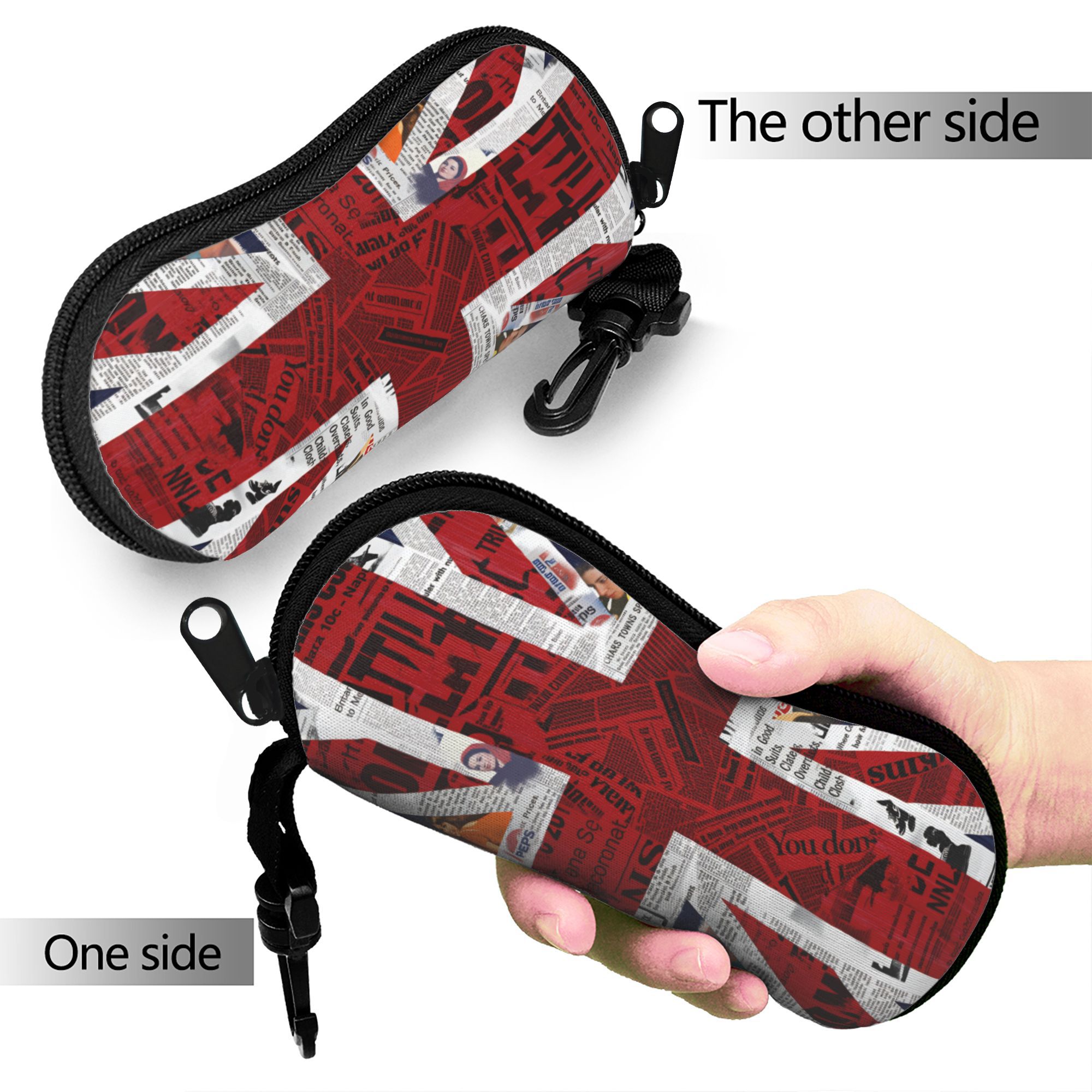 Britse vlag UK brillenkoker op - Men'S Accessories Uk recensie en prijs