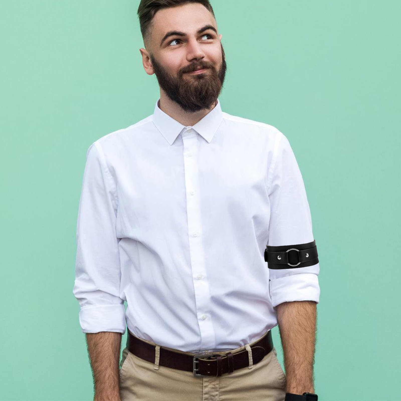 Verstelbare armband voor manne - Men Accessories Ring And Bracelet recensie en prijs