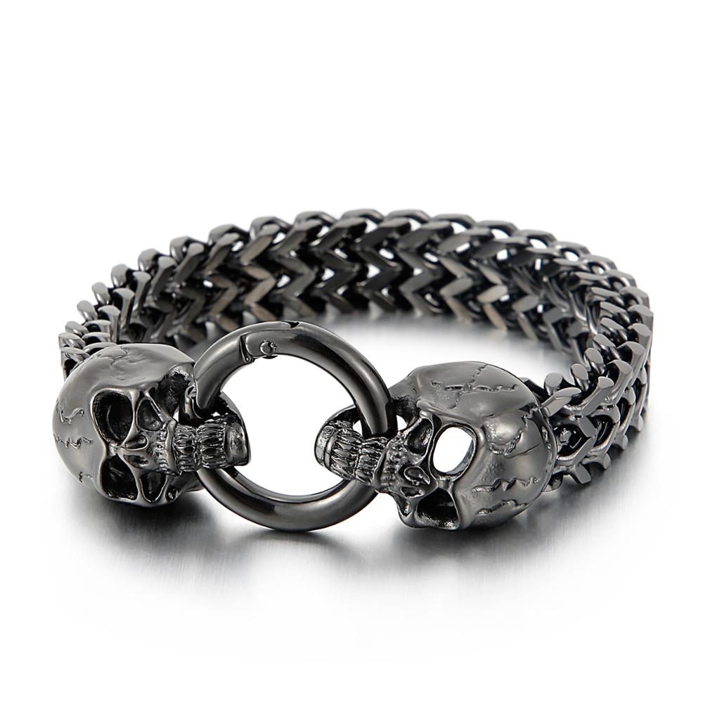 Kalen Punk Roestvrijstalen Sch - Men Accessories Ring And Bracelet recensie en prijs