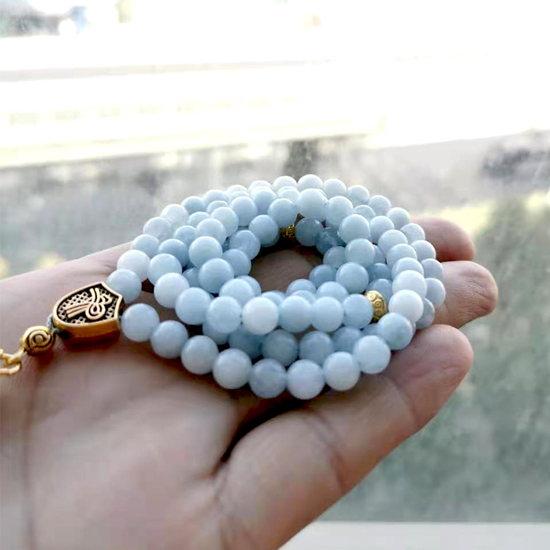 Tasbih Natural Aquamarines Ste - Men Accessories Hk recensie en prijs