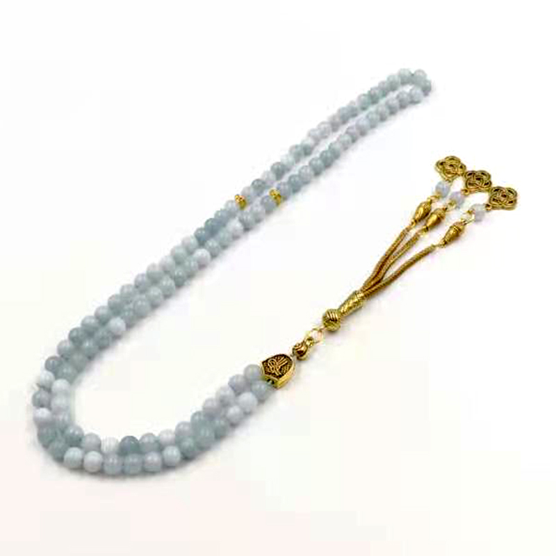 Tasbih Natural Aquamarines Ste - Men Accessories Hk recensie en prijs