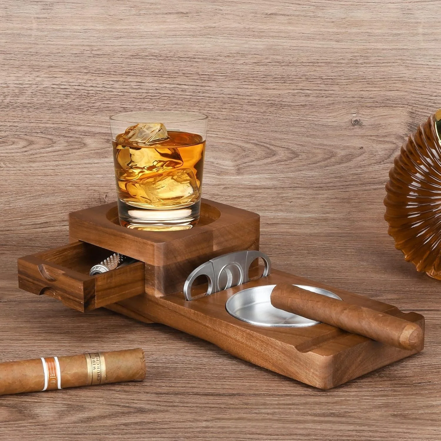 Luxe sigarenaccessoiresdoos me - Cigar Cutter Set recensie en prijs