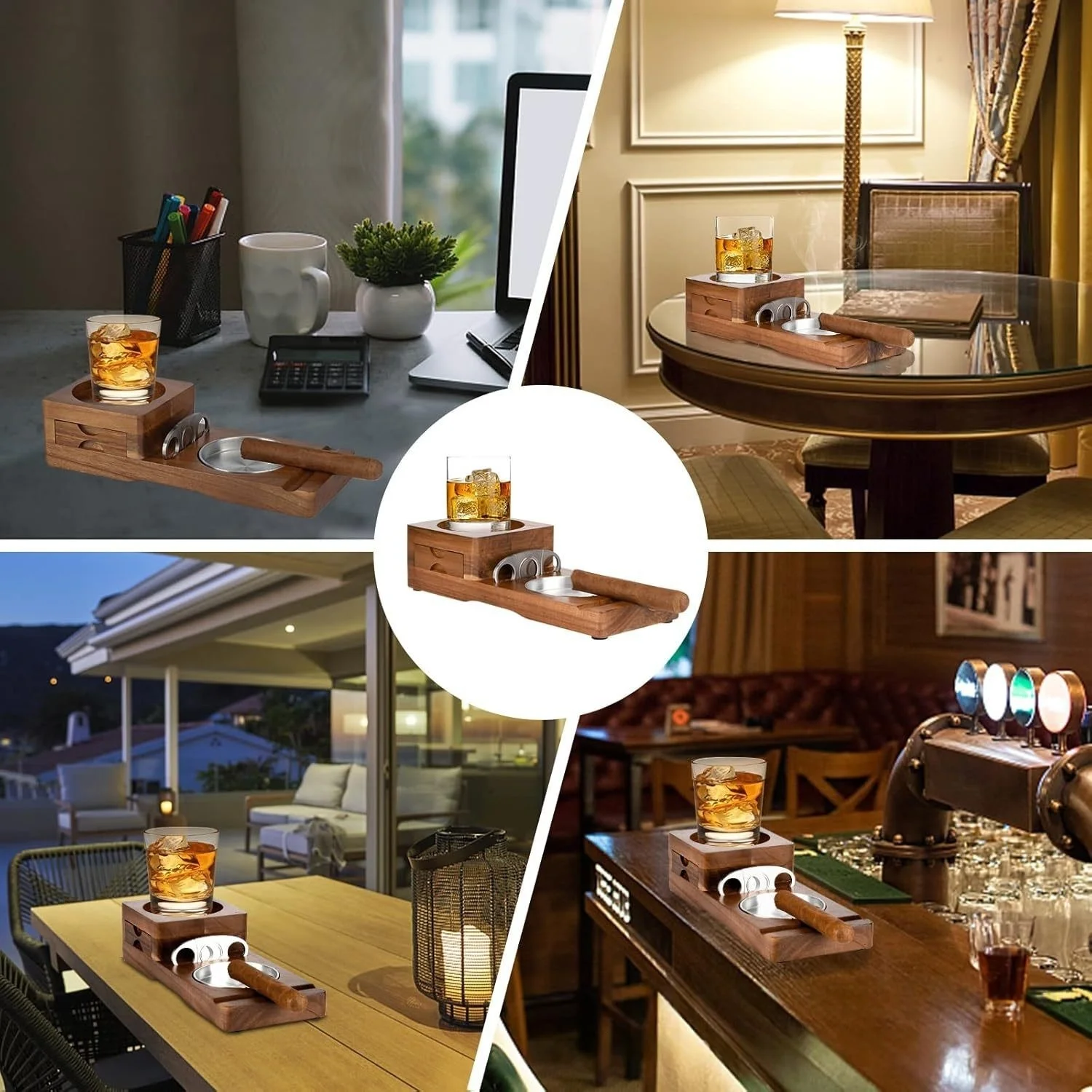 Luxe sigarenaccessoiresdoos me - Cigar Cutter Set recensie en prijs