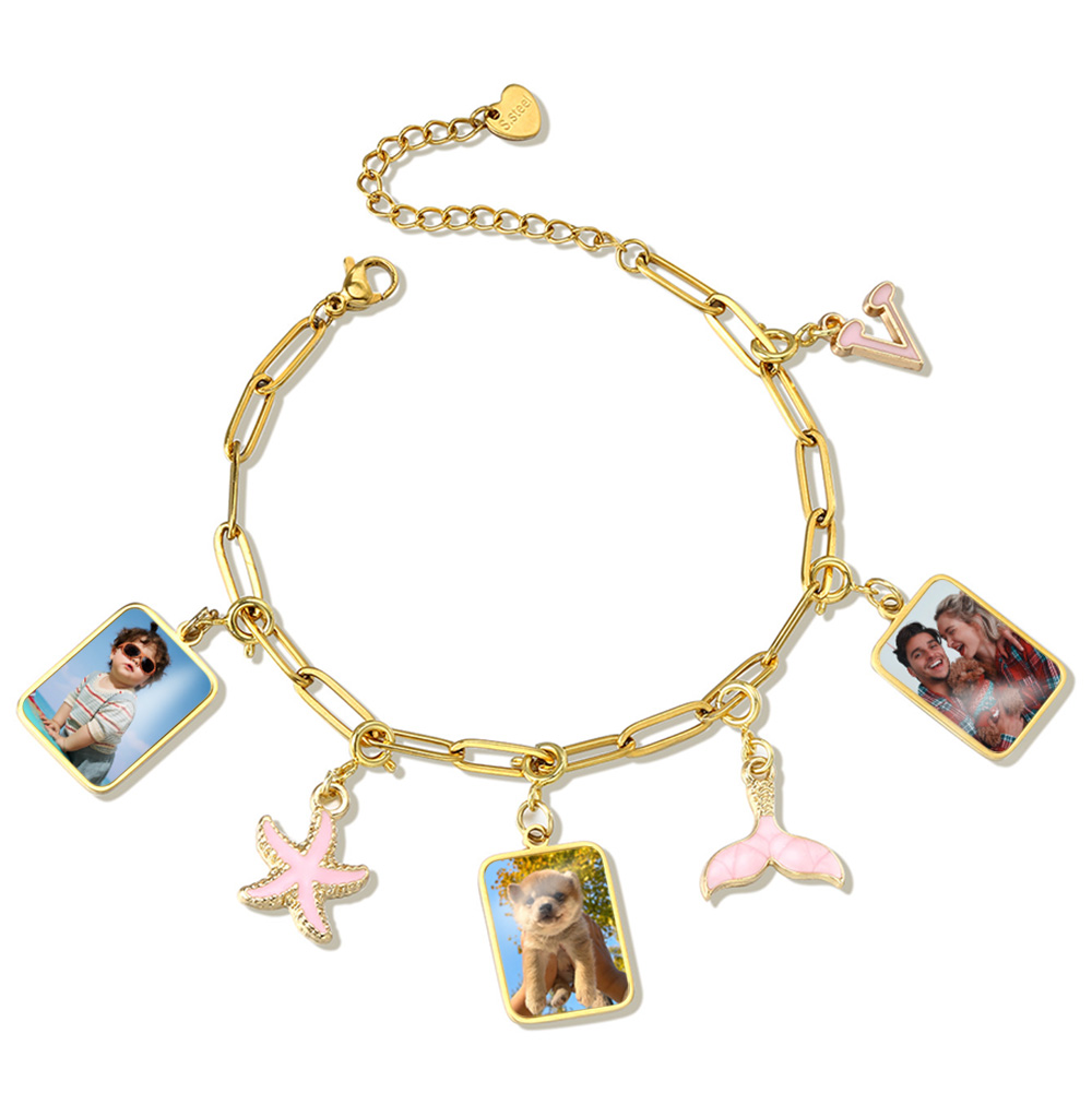 Aangepaste Foto Brief Vlag Han - Men Accessories Chain And Bracelet recensie en prijs