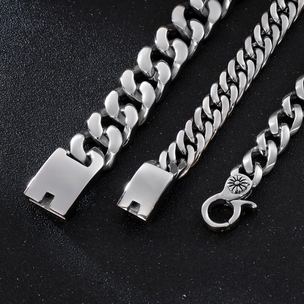 KALEN 22 cm Rvs Link Chain Arm - Men Accessories Ring And Bracelet recensie en prijs