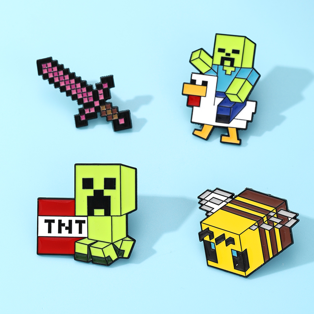 4 stuks schattige baby zombie  - Lapel Pin Enamel recensie en prijs