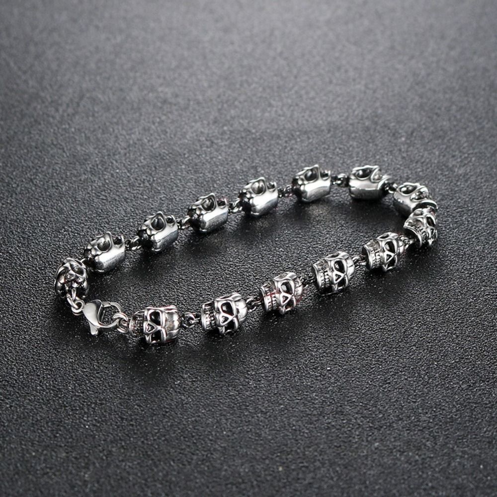 Creatieve legering schedel kra - Men Accessories Ring And Bracelet recensie en prijs