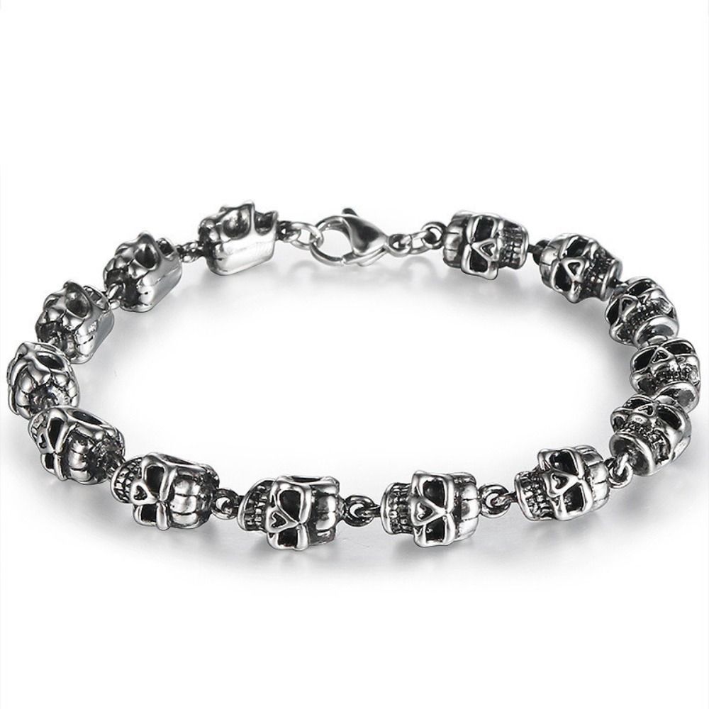 Creatieve legering schedel kra - Men Accessories Ring And Bracelet recensie en prijs