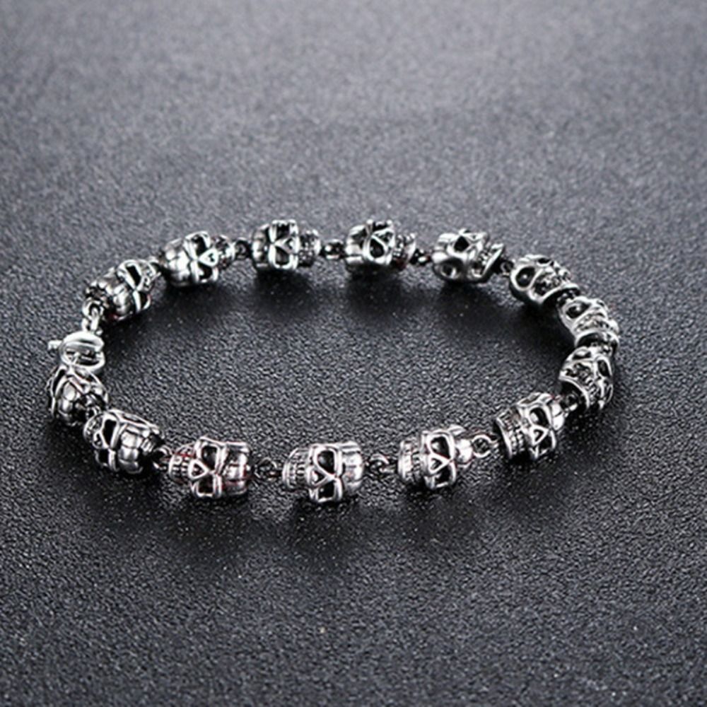 Creatieve legering schedel kra - Men Accessories Ring And Bracelet recensie en prijs