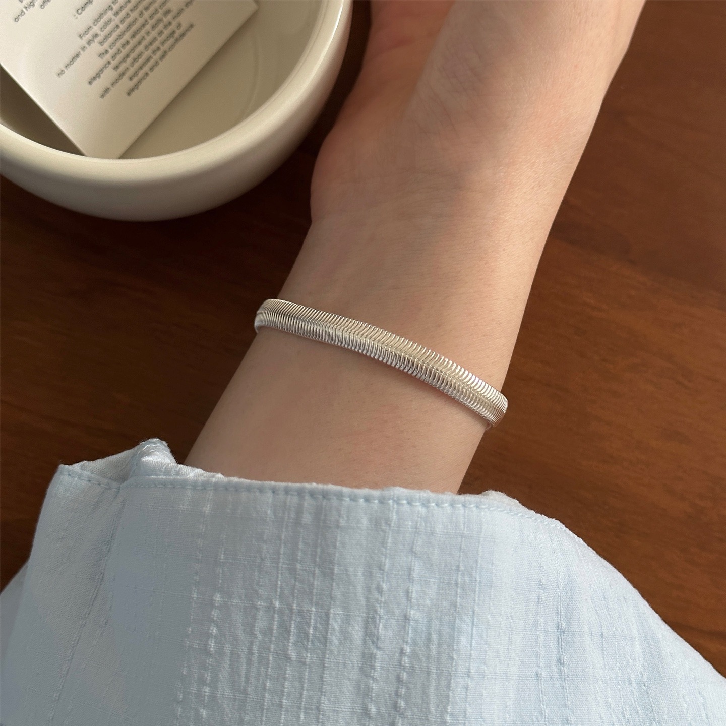 925 Sterling zilveren armbande - Men Accessories Chain And Bracelet recensie en prijs