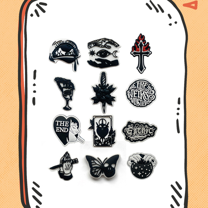 23 Stuks Horror Halloween Scho - Men'S Accessories Crocs recensie en prijs