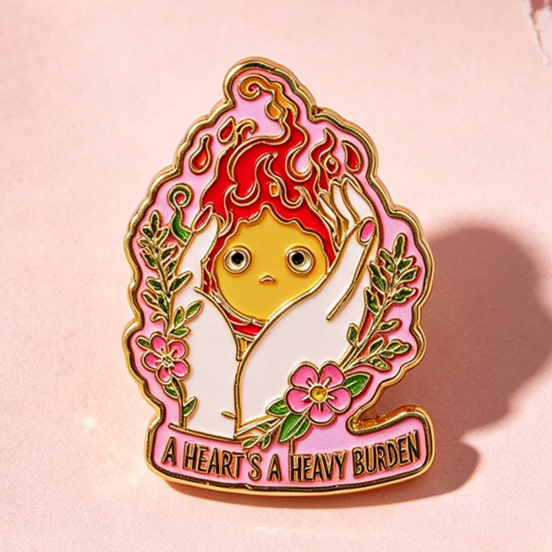 EEN HART IS EEN ZWARE LAST Ema - Lapel Pin Enamel recensie en prijs