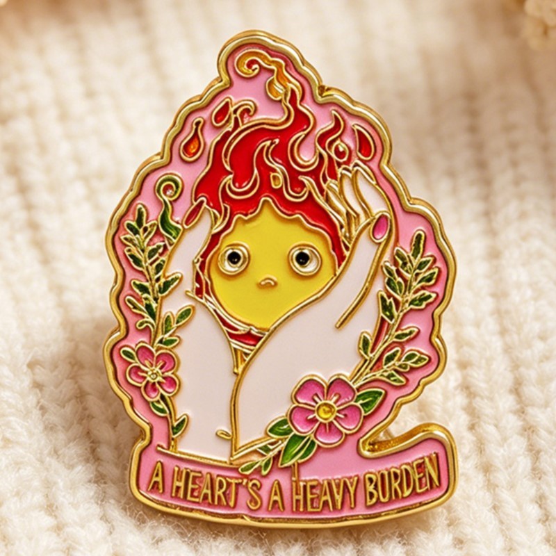 EEN HART IS EEN ZWARE LAST Ema - Lapel Pin Enamel recensie en prijs