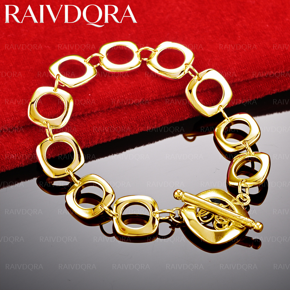 18K vergulde ronde kettingarmb - Men Accessories Chain And Bracelet recensie en prijs