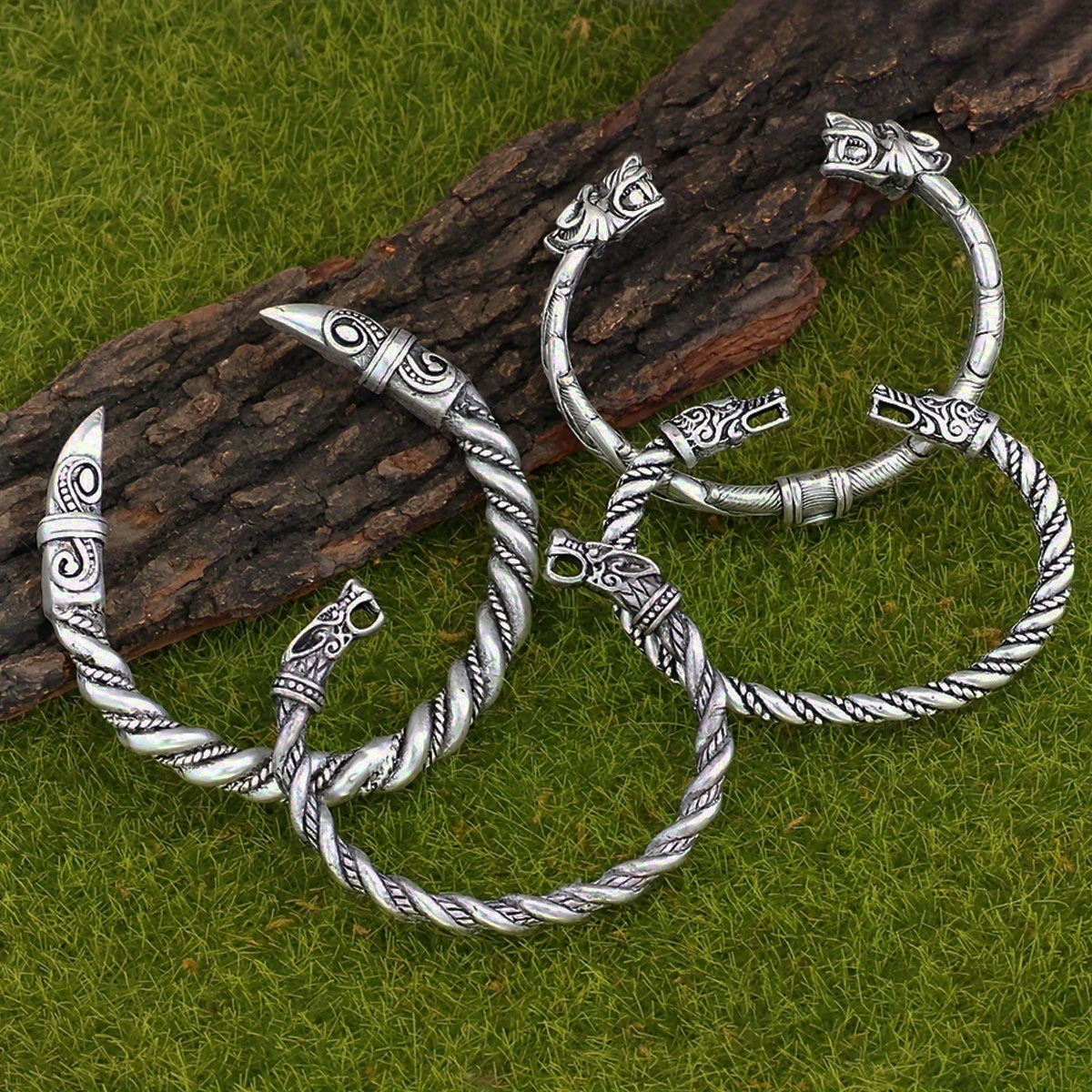 4-delige Nordic Viking Retro N - Men Accessories Ring And Bracelet recensie en prijs