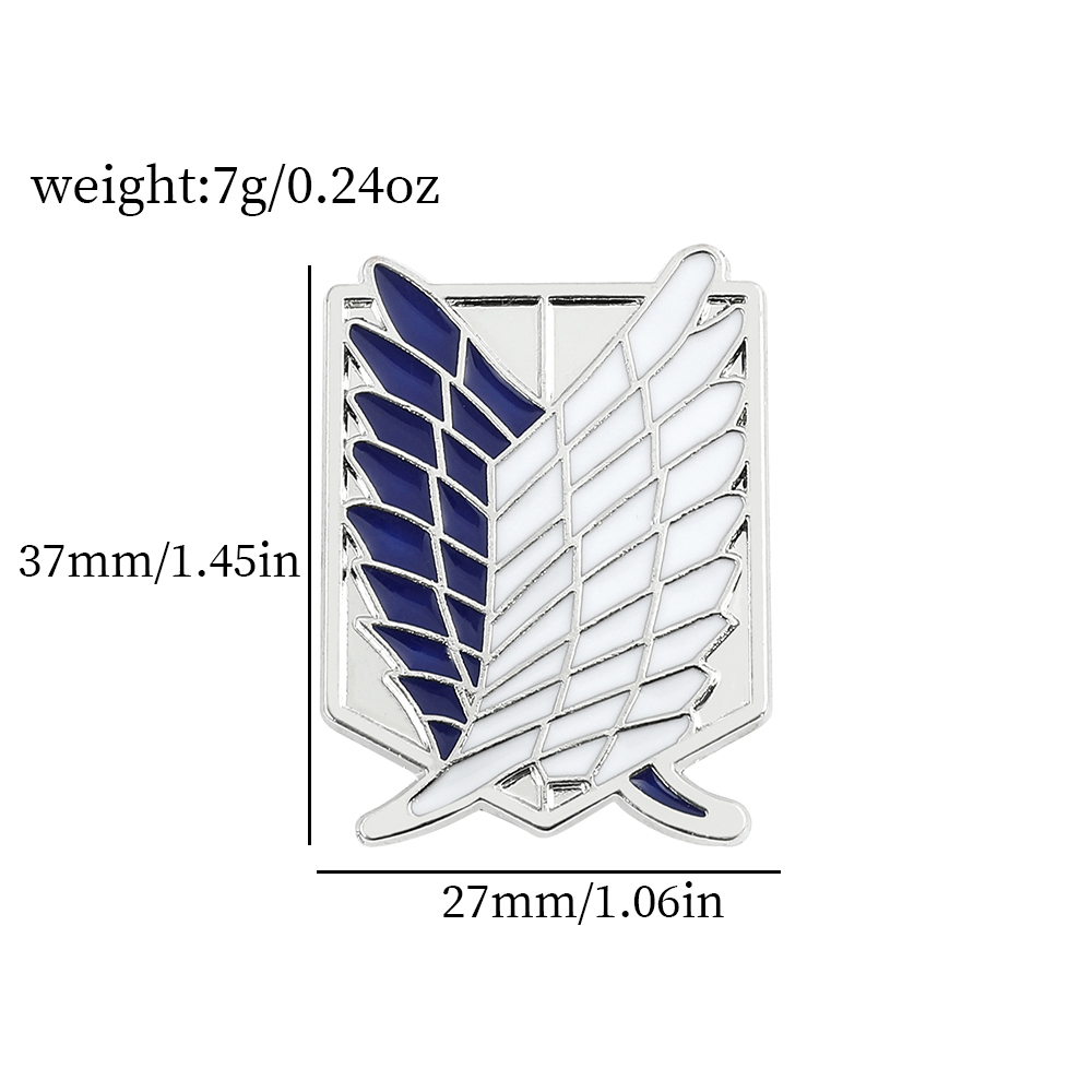 Anime Aanval op Titan Emaille  - Lapel Pin Enamel recensie en prijs