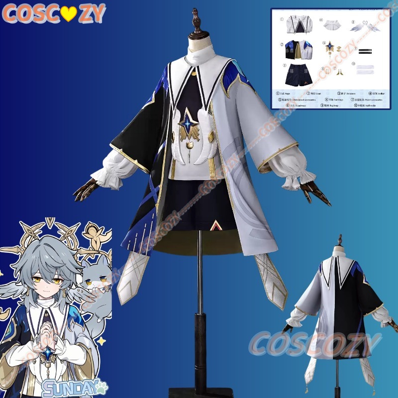 Honkai Star Rail Sunday Little - Men Accessories For Suit recensie en prijs