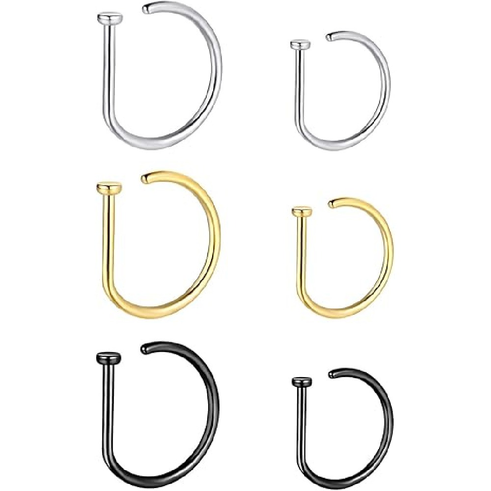 4-pack niet-piercing D-vormige - Men Accessories Pack recensie en prijs