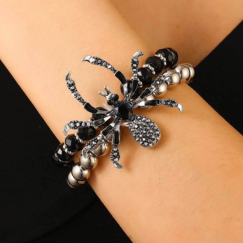 Gotische spinnenkralen armband - Men Accessories Ring And Bracelet recensie en prijs