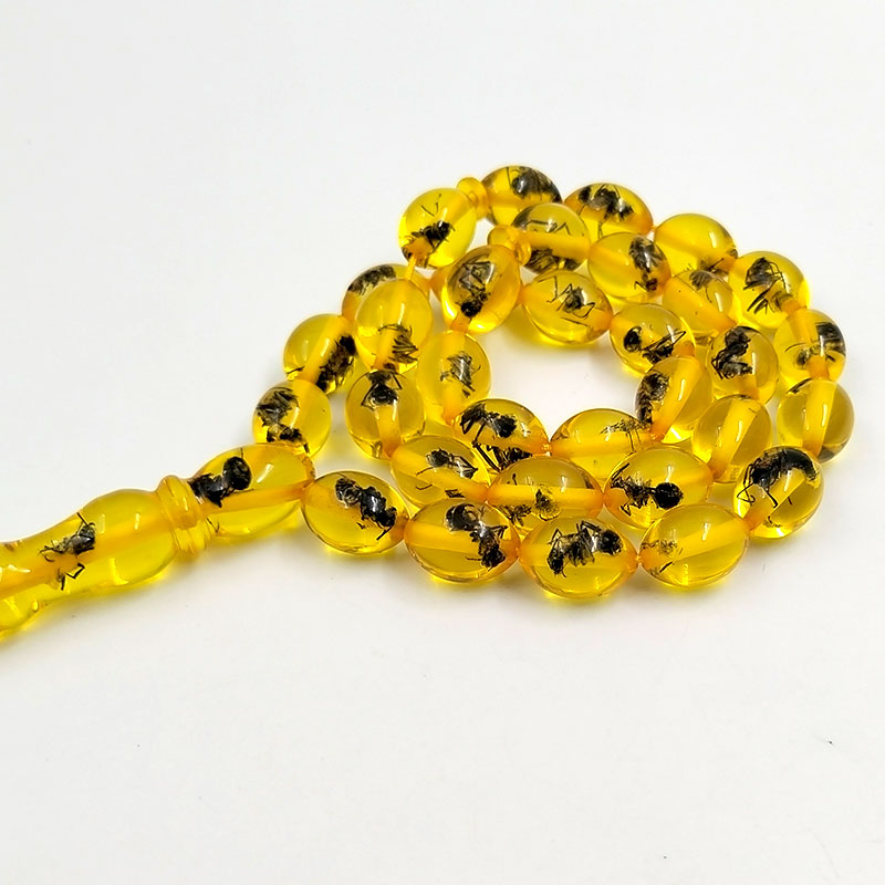 Tasbih mannen Geel hars Echt i - Men Accessories Hk recensie en prijs