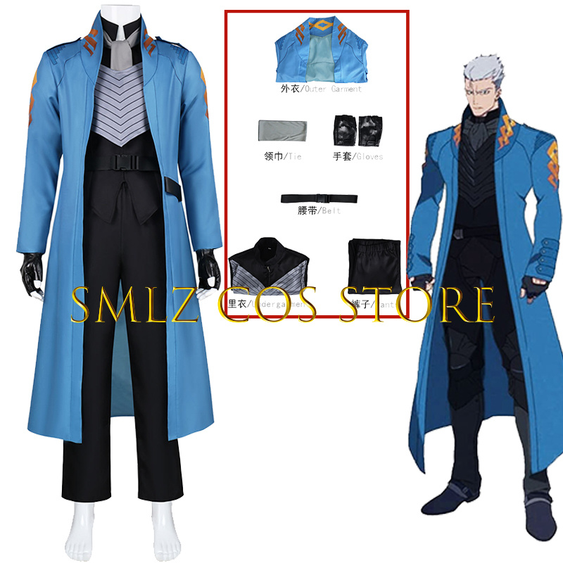 Nieuw Cry 5 Vergil Cosplay Kos - Men Accessories Set recensie en prijs