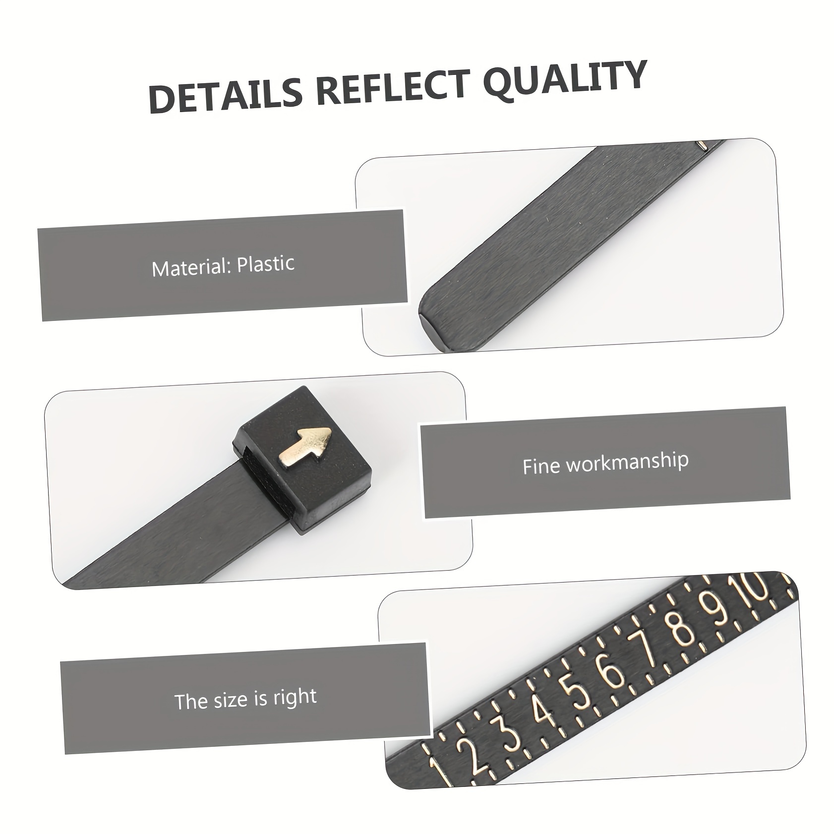 1pc Ring Sizer, officieel UK/U - Men Accessories Hk recensie en prijs