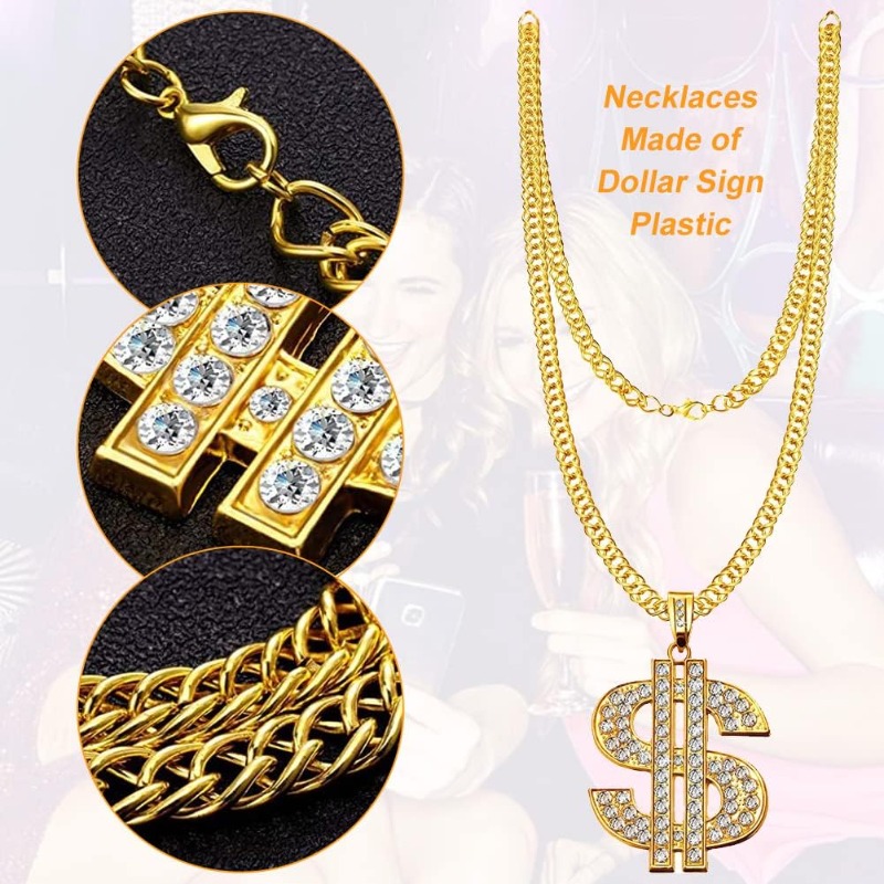 5-delige hiphop kostuumset, ja - Men Accessories Ring And Bracelet recensie en prijs