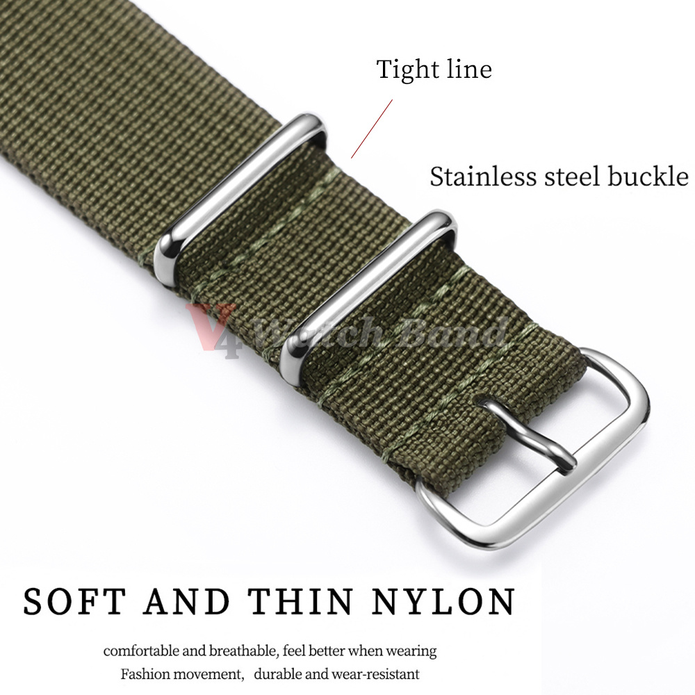 18mm 20mm 22mm Nylon Horlogeba - Men Accessories Ring And Bracelet recensie en prijs
