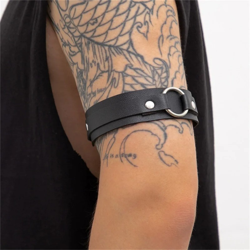 Leren armband voor heren, meta - Men Accessories Ring And Bracelet recensie en prijs