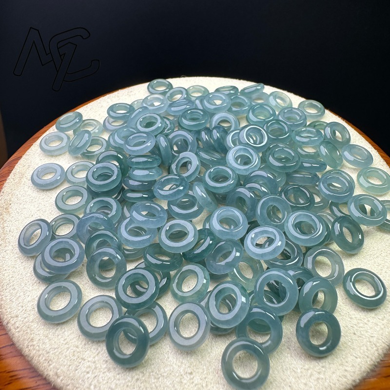 10 stks Een Groene Jade Blauw  - Men Accessories Ring And Bracelet recensie en prijs